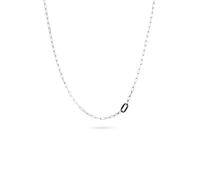 Silberkette KUZZOI "Halskette Gliederkette Modern Herren 925 Sterling Silber" Gr. 55, silber, Halsketten, Herren, Silber 925 (Sterlingsilber), Silberkette (64404840-55) silber