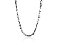 Kuzzoi massive 925 Sterling Silber Königskette Herren Halskette, Dicke 5mm, Länge 60 cm, mit Schmuckbox - 345053-060