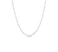 Silberkette KUZZOI "Herrn Figaro Oxidiert Massiv Mann 925 Silber" Gr. 60, silber, Halsketten, Herren, 60, ohne Stein, Silber 925 (Sterlingsilber), L: 50, Silberkette (88684569-60)