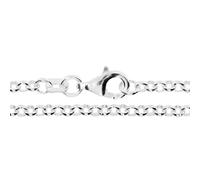 Silberkette OSTSEE-SCHMUCK "Ostsee-Schmuck Kette Erbs 2,5 mm Kette Erbs 2,5 mm" Gr. 45, silber, Halsketten, Damen, 45cm, Silber 925 (Sterlingsilber), L: 42, Silberkette (13979857-45) silber