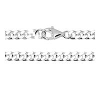 Silberkette OSTSEE-SCHMUCK "Ostsee-Schmuck Kette Panzer 4,5 mm Kette Panzer 4,5 mm" Gr. 42, silber, Halsketten, Damen, 42cm, Silber 925 (Sterlingsilber), L: 42, Silberkette (83068849-42) silber