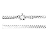 Silberkette OSTSEE-SCHMUCK "- Panzer 2,4 mm - Silber 925/000 -" Gr. 45, silber (silber 925, silberfarben, weiß), Halsketten, Damen, 45, Silber 925 (Sterlingsilber), Silberkette (52765607-45) silber 92