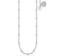 Silberkette THOMAS SABO "für Beads, KK0003-001-21-L45V" Gr. 45, silber (silberfarben), Halsketten, Damen, 45, Silber 925 (recycelt), Silberkette (20142240-45) silberfarben