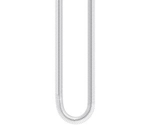 Silberkette THOMAS SABO "Schmuck Silber 925 Schlangenkettengliederung" Gr. 45, silber (silberfarben), Halsketten, Damen, 45, Silber 925 (recycelt), L: 45 B: 4mm, Silberkette, B:4mm (98607041-45) silbe