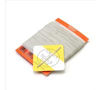 Silberner 1,0 mm RITZA 25 Tigergarn für Lederhandwerk, gewachstes Polyester-Sattlergarn