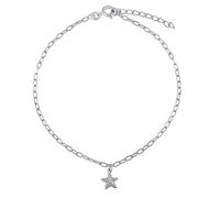 Silbernes Fußkettchen mit Seestern Aldib