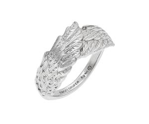Silberring ENGELSRUFER "Wings of Angels Engelsflügel", silber (silberfarben), Fingerringe, Damen, 5,05 g, Silber 925 (Sterlingsilber), 2mm, Silberring (32231048-0) silberfarben