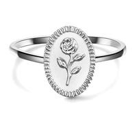 Silberring GLANZSTÜCKE MÜNCHEN "GSM1355" Gr. 60, silber, Fingerringe, Damen, 60, Silber 925 (Sterlingsilber), Silberring, Ring Sterling Silber (95370642-60) silber