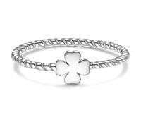 Silberring GLANZSTÜCKE MÜNCHEN "GSM2179" Gr. 58, silber, Fingerringe, Damen, 58, Silber 925 (Sterlingsilber), Silberring, aus Sterling Silber (47950312-58) silber