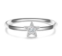 Silberring GLANZSTÜCKE MÜNCHEN "GSM2218" Gr. 56, silber, Fingerringe, Damen, 56, Silber 925 (Sterlingsilber), Silberring, aus Sterling Silber (11482101-56) silber