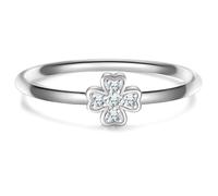 Silberring GLANZSTÜCKE MÜNCHEN "GSM2246" Gr. 56, silber, Fingerringe, Damen, 56, Silber 925 (Sterlingsilber), 1,4mm, Silberring, aus Sterling Silber (15010966-56) silber