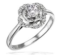 Silberring GOLDMAID Gr. 17, silber (silberfarben), Fingerringe, Damen, 17, Silber 925 (Sterlingsilber), Silberring (50047762-17) silberfarben