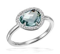 Silberring GOLDMAID Gr. 56, weiß, Fingerringe, Damen, 56, Silber 925 (Sterlingsilber), Silberring (20017401-56) weiß