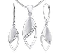 Silberschmuckset ELISE - Ohrringe und Anhänger