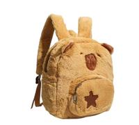 SILENRADAWN Plüschtier Rucksack für Mädchen aus Weichem Plüsch Widerstandsfähig und Geeignet für Radfahren und Outdoor Aktivitäten Stylischer und Vielseitiger Kinderrucksack