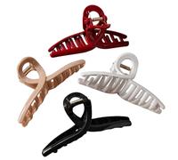 Silikon-Haarklammern für Haare - lange Haarklammern, starker Halt, Haarnadeln für Damen, Mädchen, Studenten, Tanzen, Outdoor, Festival, Uni, Schule, Hochzeit, Reisen