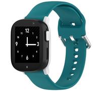 Silikon Kautschuk Uhrenarmband Kompatibel mit Xplora X 6 play【Tuba】,Uhrenarmband mit Schnellverschluss Ersatzbänder,Damen Herren Armband Zubehör (D, 15X5CM)