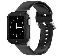 Silikon Kautschuk Uhrenarmband Kompatibel mit Xplora X 6 play【Tuba】,Uhrenarmband mit Schnellverschluss Ersatzbänder,Damen Herren Armband Zubehör (A, 15X5CM)