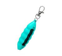 Silikon Lipgloss Schlüsselanhänger, Mint green | Passend für die meisten Schläuche zur bequemen Aufbewahrung, kratzfestes Design für Taschen und Reisen, weiche