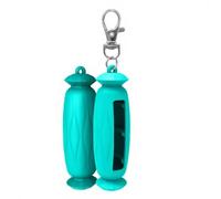 Silikon Make up Schlüsselanhänger Zubehör, Mint green | Weiches Silikon Außenmaterial für Taschen und Reisen, modisches Accessoire für den täglichen Gebrauch und Kosmetika