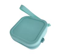 Silikon-Make-up-Tasche - weiche Silikonoberfläche, kleine Größe, tragbarer Kosmetik-Organizer, Mini-Münzgeldbörse, Kartenhalter, Make-up-Münzgeldbörse mit glattem Reißverschluss, Mini-Geldbörse für