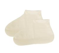 Silikon Schuhüberzüge, wiederverwendbar, White Color M | Wiederverwendbare Überschuhe für regnerische Tage, Latex Schuhschutz für Outdoor Reiseaktivitäten, verschleißfest