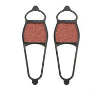 Silikon Steigeisen, 1 Paar, Eisgriffe für Schuhe, verbesserte Traktion auf Schnee und Eis, doppelseitige grobe Körnung, Outdoor-Wandern und städtisches Pendeln
