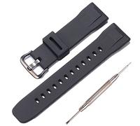 Silikon-Uhrenarmband, 23 mm, kompatibel mit Casio PRW60Y PRW-70 PRW-50, Herren-Gummiarmband, Ersatz für Pro Trek PRW60Y, wasserdichtes Armband