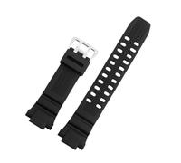 Silikonarmband kompatibel mit Casio Aviation G-Shock GW-3000 GW-3500B / 2000 Series Outdoor Resin Uhrenarmband Herrenarmband(Black-silver)