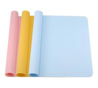 Silikonmatte 3 Stück 40x30cm Bastelunterlage Rutschfeste Tischmatte