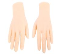 Silikonmodell Hände Lebensgröße, Gute Elastizität Weiche Realistische Weibliche Schaufensterpuppe für Nägel Praktizieren Silikonhände, Shows, Anzeigemodell