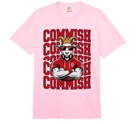 Silly Fantasy Football Commish Goat Champion Game On King Comfort Colors Adult Heavyweight T-Shirt