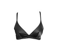 SilRiver Seiden-BH ohne Bügel & Polsterung - Weich und atmungsaktiv, ideal für tief Ausgeschnittene Outfits und empfindliche Haut (Large, Schwarz)