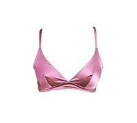 SilRiver Seiden-BH ohne Bügel & Polsterung - Weich und atmungsaktiv, ideal für tief Ausgeschnittene Outfits und empfindliche Haut (Small, Hellviolett)