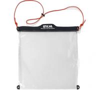 Silva wasserdichte Kartenhülle Medium Lite - 302x297 mm - Touchscreen-Kompatibel - Zip-Lock-Verschluss & Paracord-Nackenband Inklusive - 0,2 mm TPU/PU-Material - Karten Hüllen Transparent
