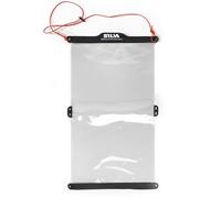 Silva wasserdichte Kartenhülle Large Lite - 262x480 mm - Touchscreen-Kompatibel - Zip-Lock-Verschluss & Paracord-Nackenband Inklusive - 0,2 mm TPU/PU-Material - Karten Hüllen Transparent