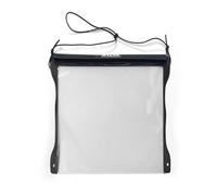 Silva wasserdichte Kartenhülle Medium - 297x297 mm - Touchscreen-Kompatibel - Rolltop-Verschluss & Paracord-Nackenband Inklusive - 0,3 mm TPU/PU-Material - Karten Hüllen Transparent