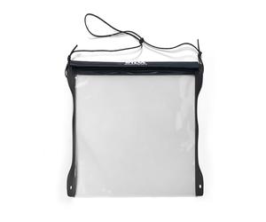 Silva wasserdichte Kartenhülle Medium - 297x297 mm - Touchscreen-Kompatibel - Rolltop-Verschluss & Paracord-Nackenband Inklusive - 0,3 mm TPU/PU-Material - Karten Hüllen Transparent