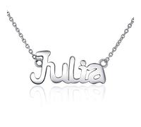 SILVEGO Damen Halskette aus 925 Sterling Silber Name Julia