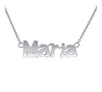 SILVEGO Damen Halskette aus 925 Sterling Silber Name Maria