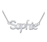 SILVEGO Damen Halskette aus 925 Sterling Silber Namenskette Sophie