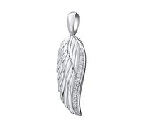 SILVEGO Unisex Anhänger aus 925 Sterling Silber Engelsflügel