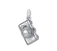 SILVEGO Unisex Anhänger aus 925 Sterling Silber Fotoapparat