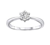 Verlobungsring aus Silber 925 SOPHIA mit Swarovski® Zirkonia ringgröße 51