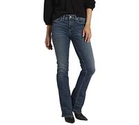 Silver Jeans Co. Damen Suki Mid Rise Bootcut Jeans, Med Wash Eae356, 28W x 33L