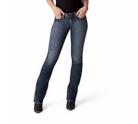 Silver Jeans Co. Damen Tuesday Low Rise Slim Bootcut Jeans, Dark Wash Egx357, 27W x 31L