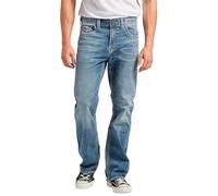 Silver Jeans Co. Herren Craig Easy Fit Bootcut Jeans, Light Marble Indigo, 29W / 32L