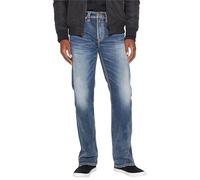 Silver Jeans Co. Herren Craig Easy Fit Bootcut Jeans, Medium Vintage Indigo, 33W / 30L