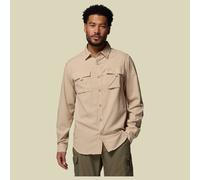 Columbia Herren Trekkinghemd Mann Silver Ridge™ Utility Ii Ls Hemd Beige Größe XL
