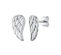 SILVERCUTE Engelsflügel Ohrringe Silber 925 Damen Süß Engel Ohrstecker Ohr Stud Angel Wings Earrings Women Ohr Piercings Winzige Ohrschmuck Engelsohrringe Modeshcmuck für Frauen Freundin